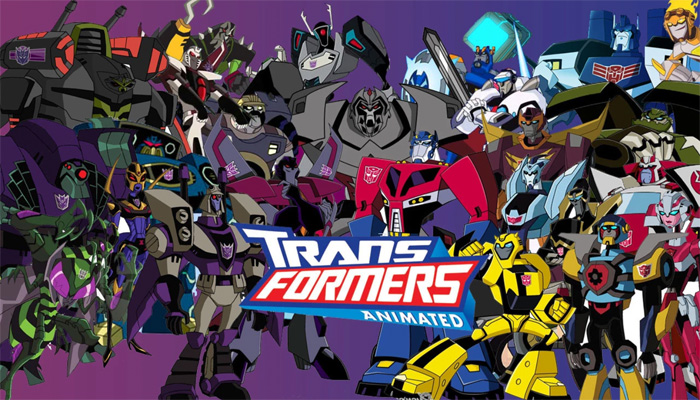 Picture of the Transformers: Animated series.