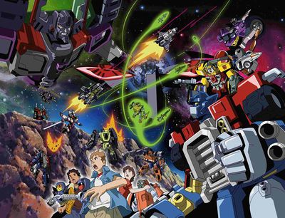 Picture of the Transformers: Armada series.