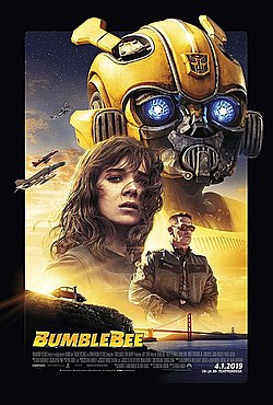 Poster of the Bumblebee movie.