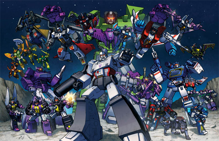 Picture of G1 Decepticons