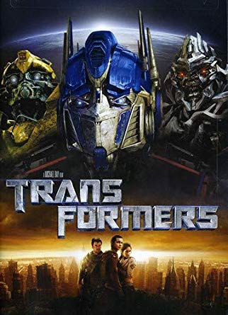 Picture of a movie poster for the 2007 Transformers film